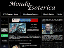 Tablet Screenshot of mondo-esoterica.net